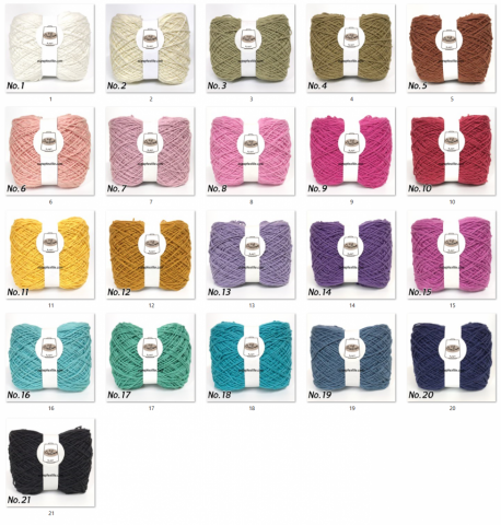 ชาร์ตสีไหมคอตต้อนไฮเกรด