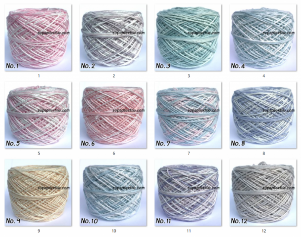 ไหมซัมเมอร์พาสเทลเหลือบ3ply