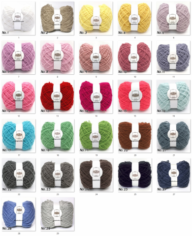 ชาร์ตสีไหมด้ายดี3ply