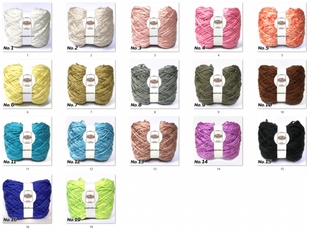ชาร์ตสีไหมลิลลี่โกดังไหมพรมด้ายดีbypltt